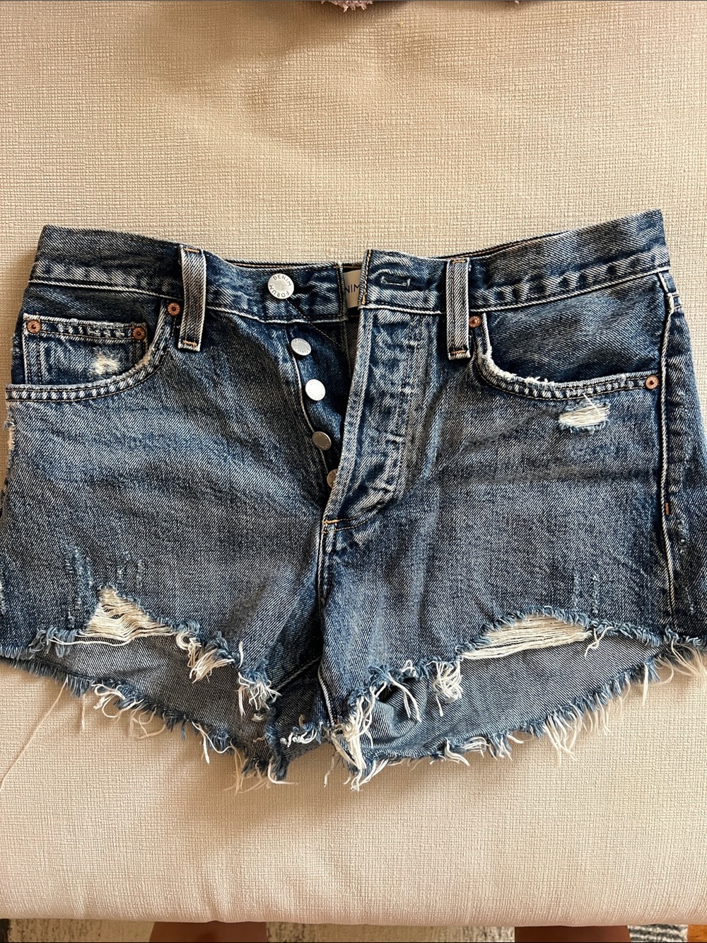 Aritzia Denim Forum Shorts Size 25
